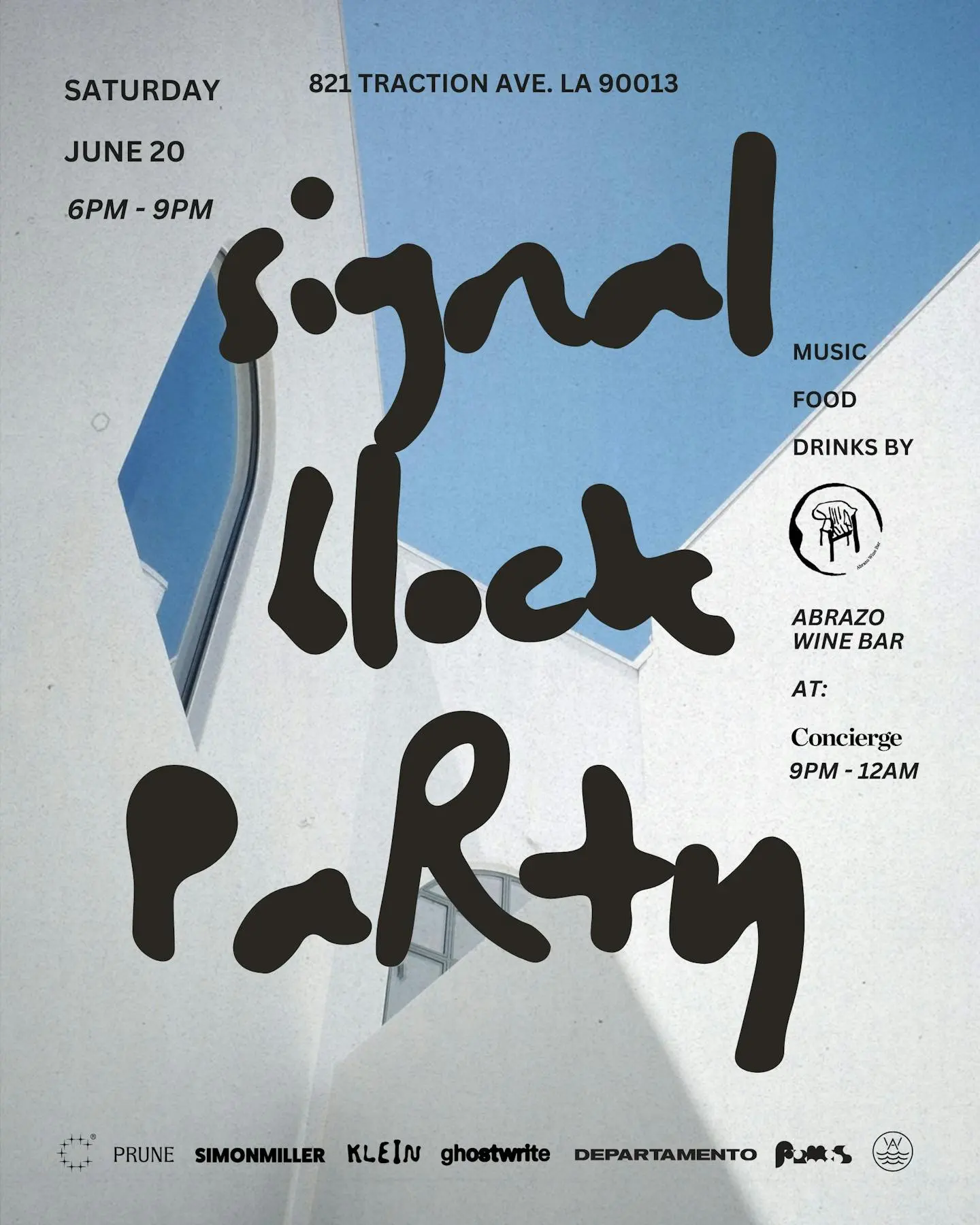 The Signal Block Party poster